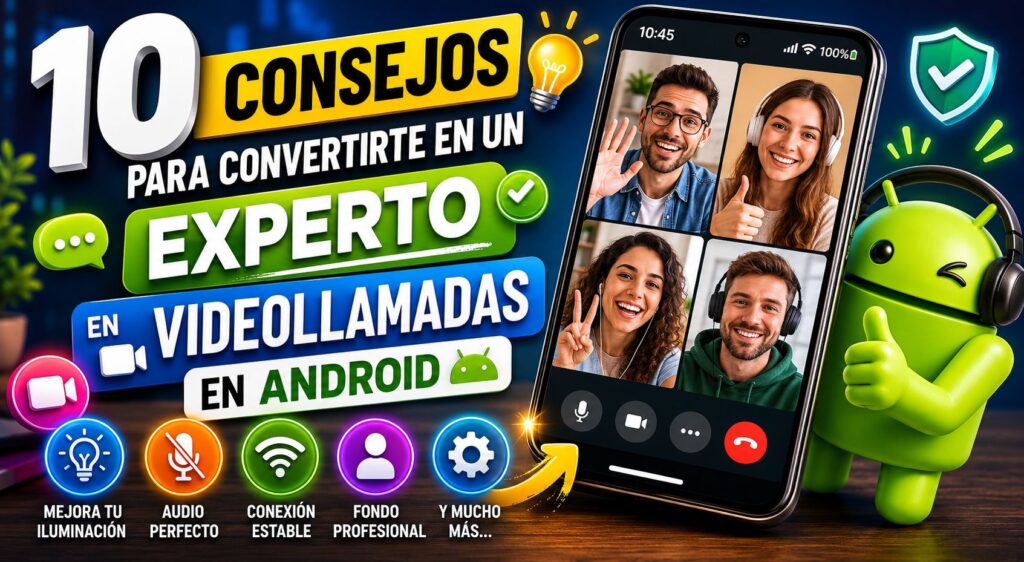 10 consejos para convertirte en un experto en videollamadas en Android