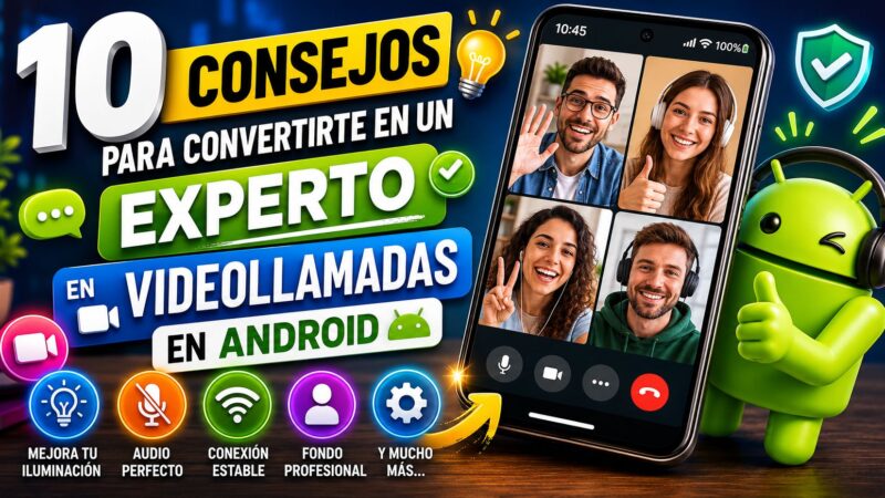 10 consejos para convertirte en un experto en videollamadas en Android