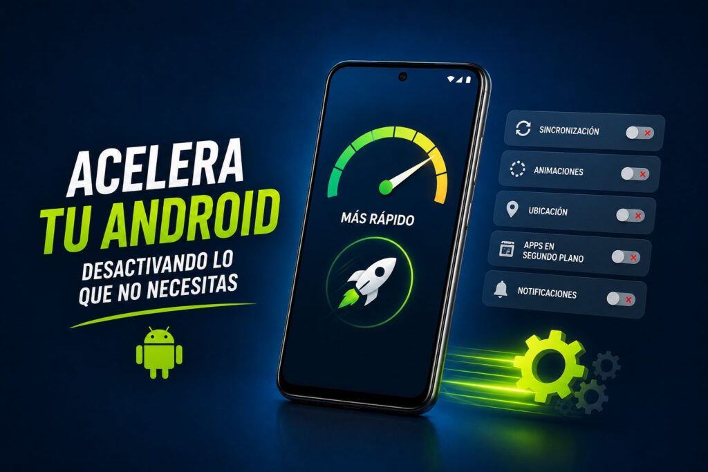 Acelera tu Android desactivando funciones que no necesitas