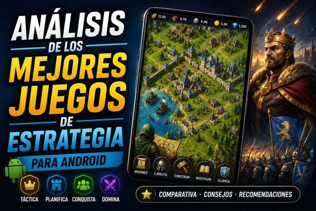 Análisis de los mejores juegos de estrategia para Android