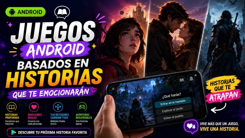 Juegos Android basados en historias que te emocionarán
