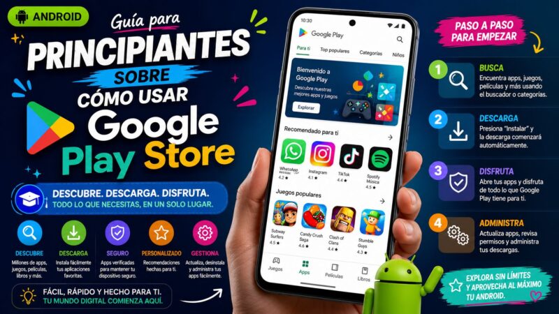 Guía para principiantes sobre cómo usar Google Play Store