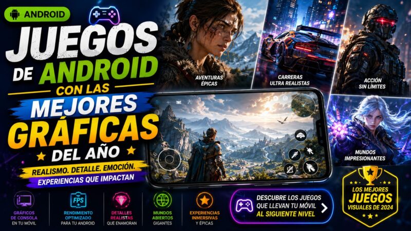 Juegos de Android con las mejores gráficas del año