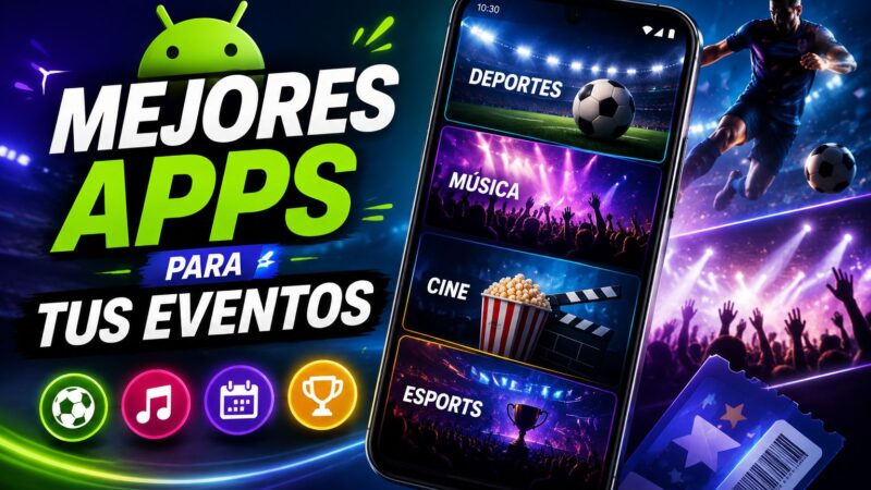 Descubre las mejores apps de Android para seguir tus eventos favoritos