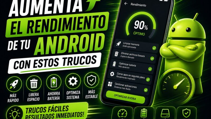 Aumenta el rendimiento de tu Android con estos trucos
