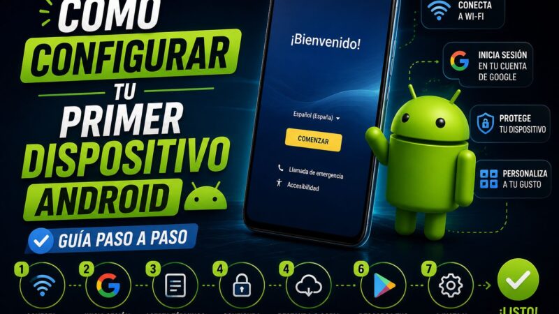 Cómo configurar tu primer dispositivo Android