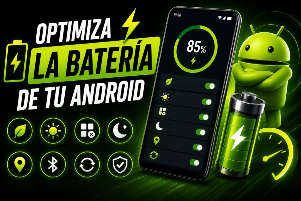 Cómo optimizar la batería de tu Android con estos sencillos pasos