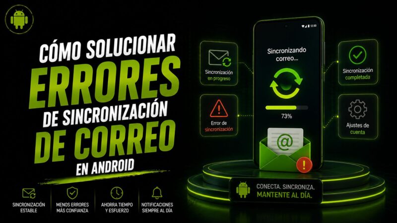 Cómo solucionar errores de sincronización de correo en Android