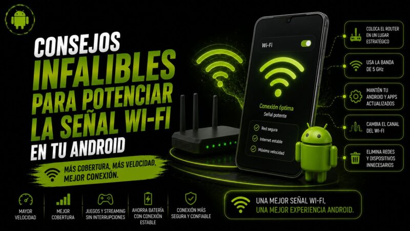 Consejos Infalibles para Potenciar la Señal Wi-Fi en Android