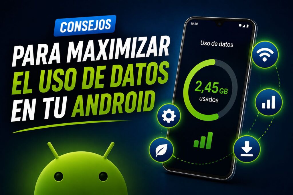 Consejos para maximizar el uso de datos en tu Android