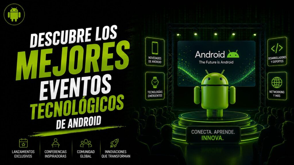 Descubre los mejores eventos tecnológicos de Android