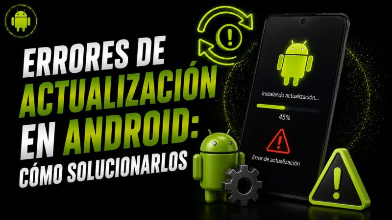 Errores de actualización en Android: cómo solucionarlos