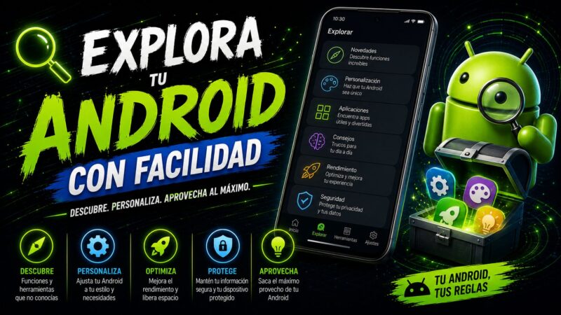 Explora tu Android con facilidad