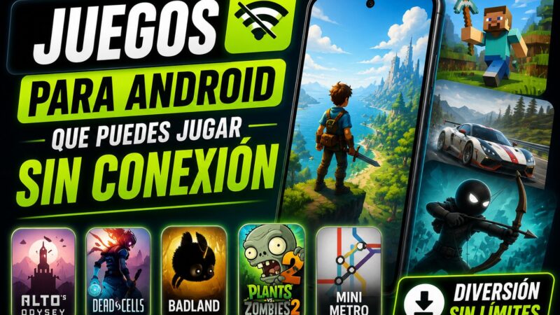 Juegos para Android que puedes jugar sin conexión a internet