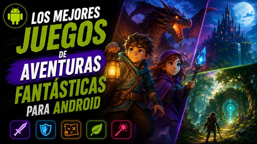 Los Mejores Juegos de Aventuras Fantásticas para Android
