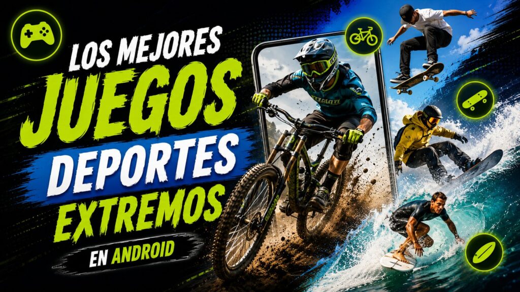 Los Mejores Juegos de Deportes Extremos en Android