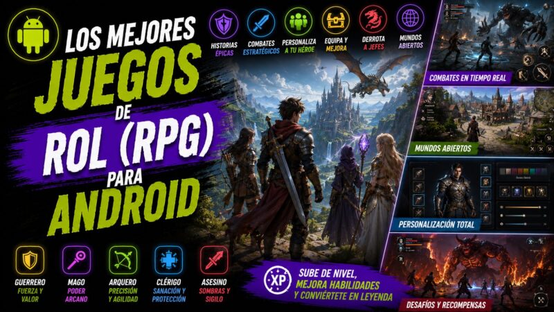 Los Mejores Juegos de Rol (RPG) para Android