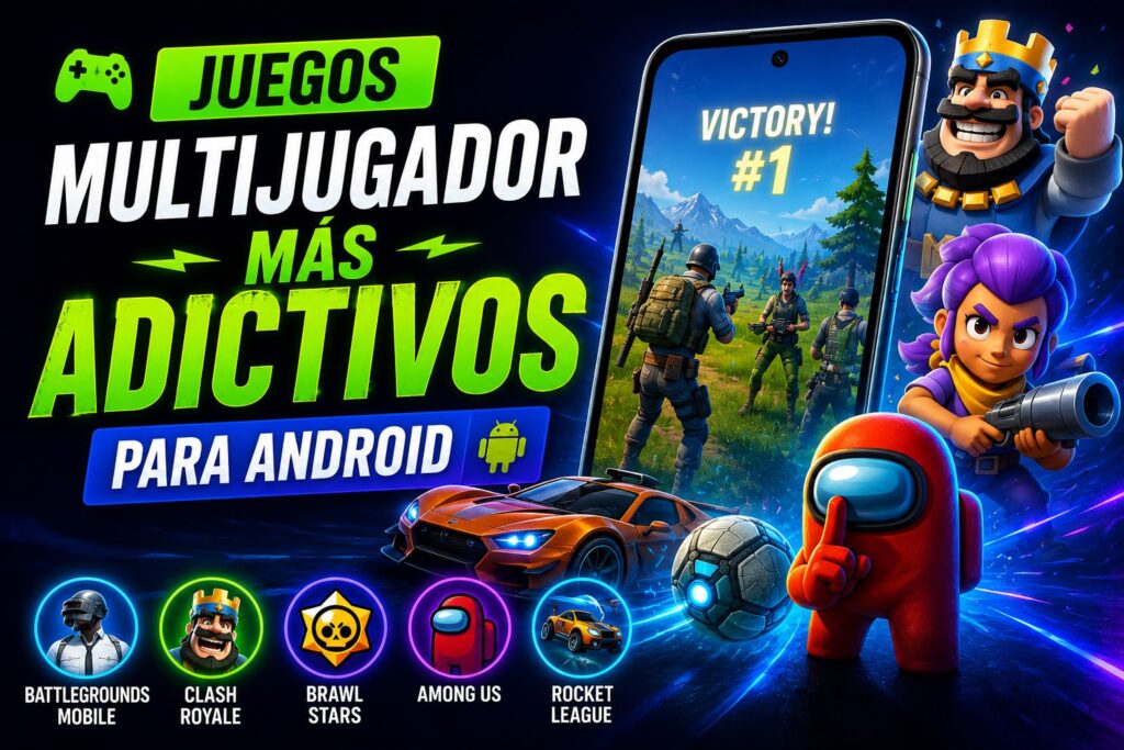 Los juegos multijugador más adictivos para Android