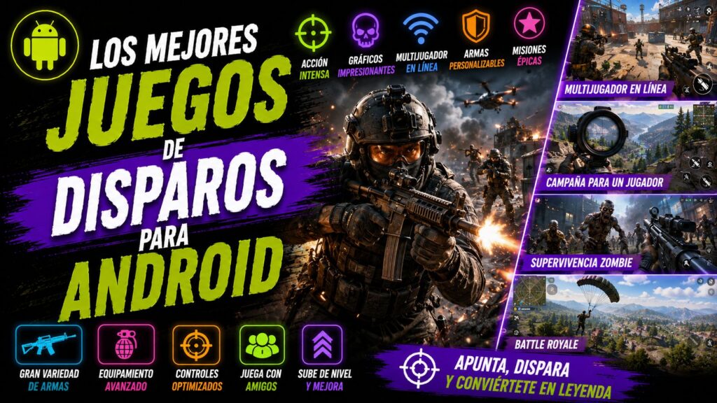 Los mejores juegos de disparos para Android