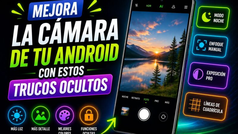Mejora la cámara de tu Android con estos trucos ocultos