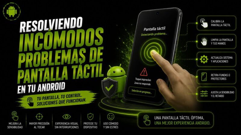 Resolviendo Incómodos Problemas de Pantalla Táctil en Android