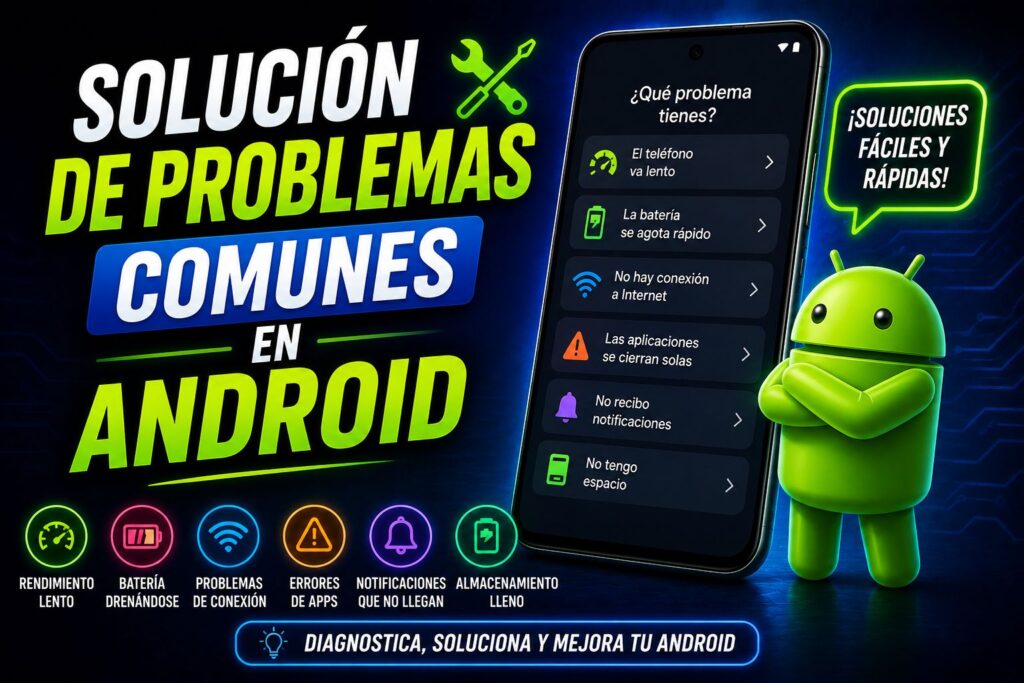 Solución de problemas comunes en Android