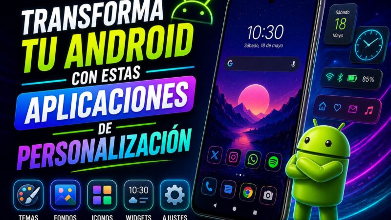 Transforma tu Android con estas aplicaciones de personalización