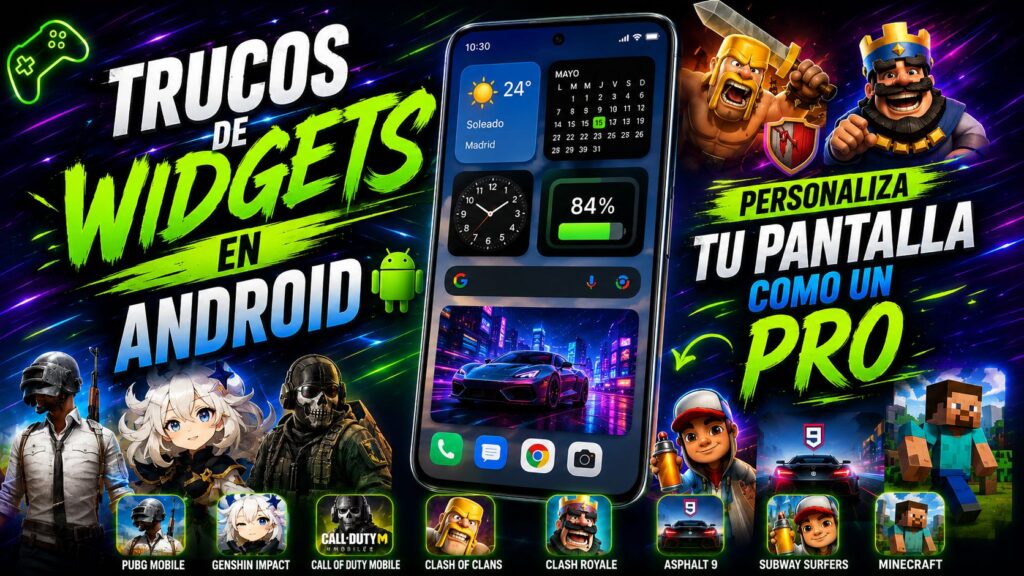 Trucos de Widgets en Android