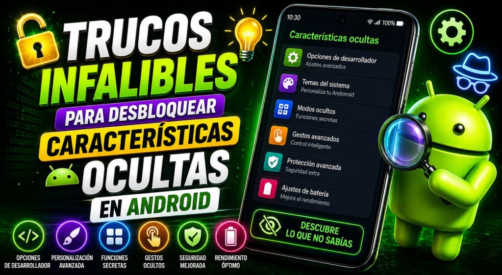 Trucos infalibles para desbloquear características ocultas en Android