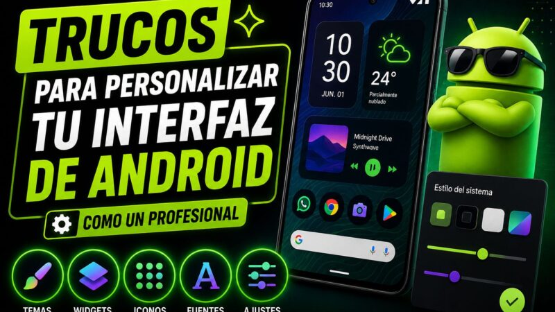 Trucos para personalizar tu interfaz de Android como un profesional