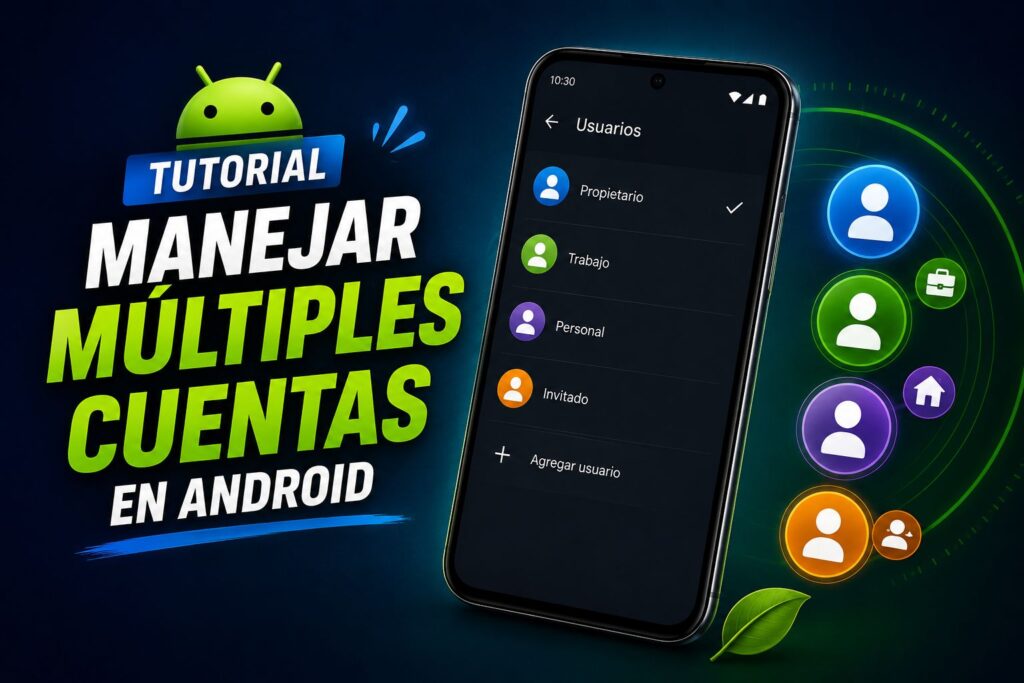 Tutorial para manejar múltiples cuentas de usuario en Android
