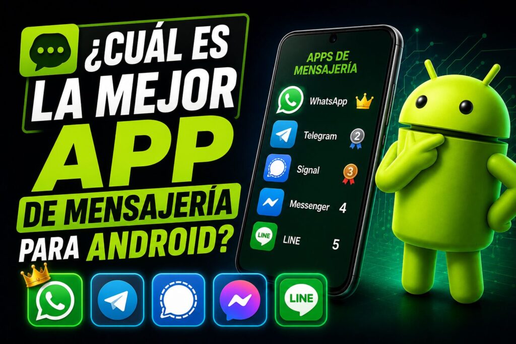 ¿Cuál es la mejor app de mensajería para Android?